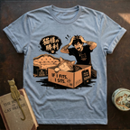 Cat and Box T-Shirt