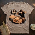 Cat and Box T-Shirt