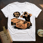 Cat and Box T-Shirt