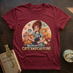 Cat & Caffeine T-Shirt