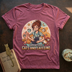Cat & Caffeine T-Shirt