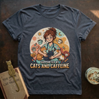 Cat & Caffeine T-Shirt