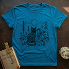 Cat & Girl T-Shirt