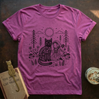 Cat & Girl T-Shirt