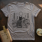Cat & Girl T-Shirt