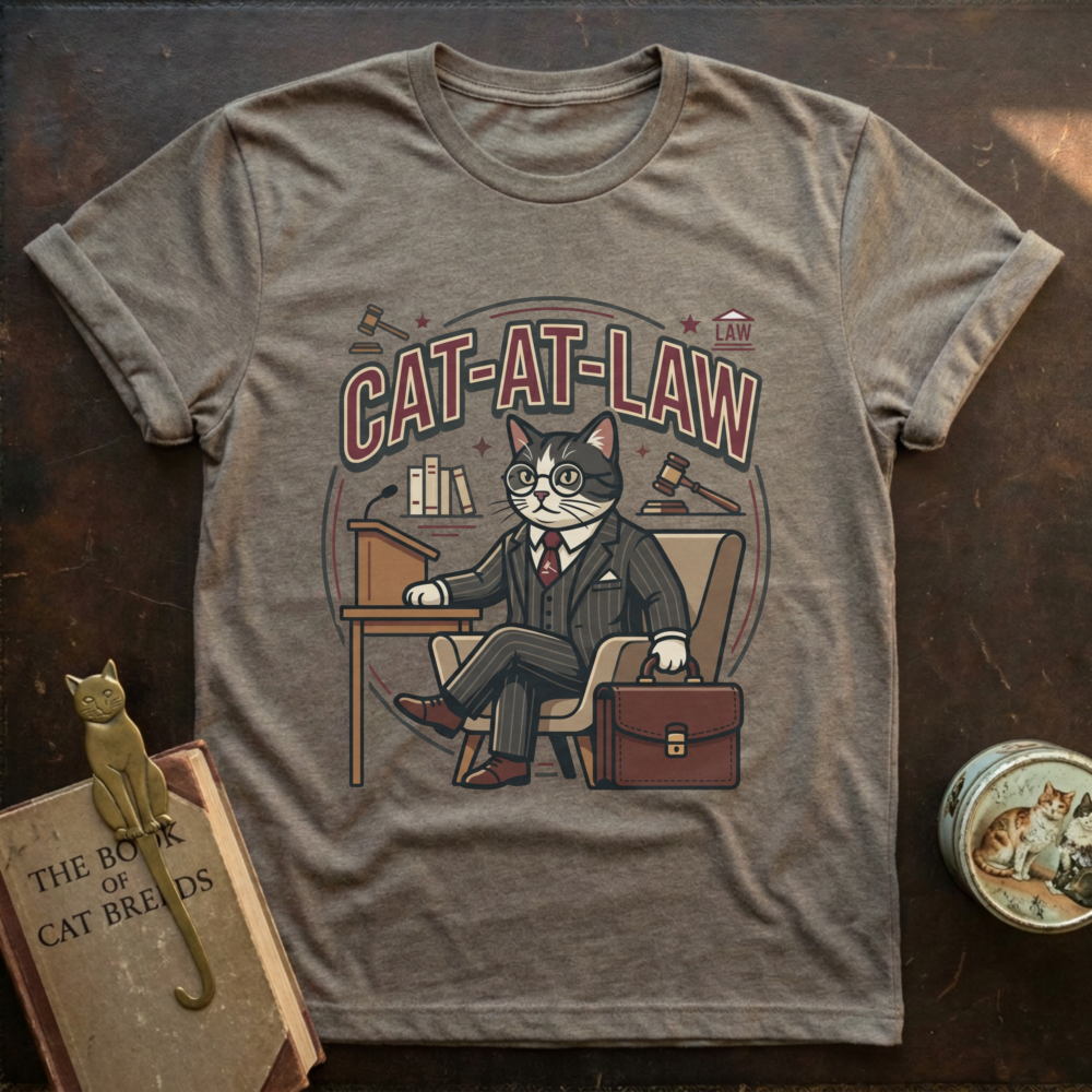 Cat At Law T-Shirt