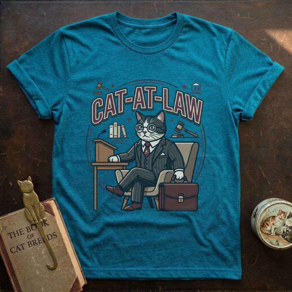 Cat At Law T-Shirt