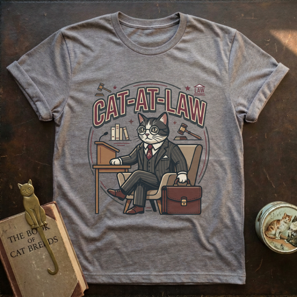 Cat At Law T-Shirt