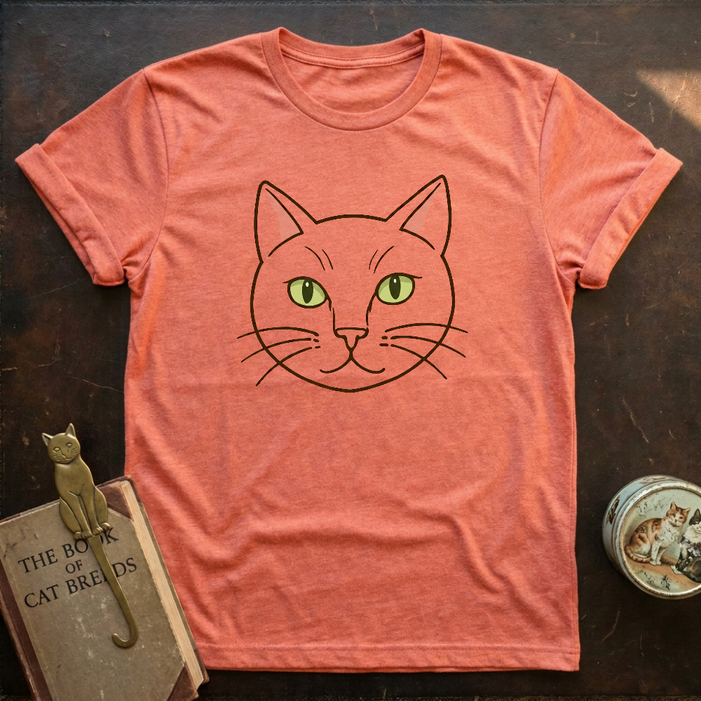 Cat Head T-Shirt