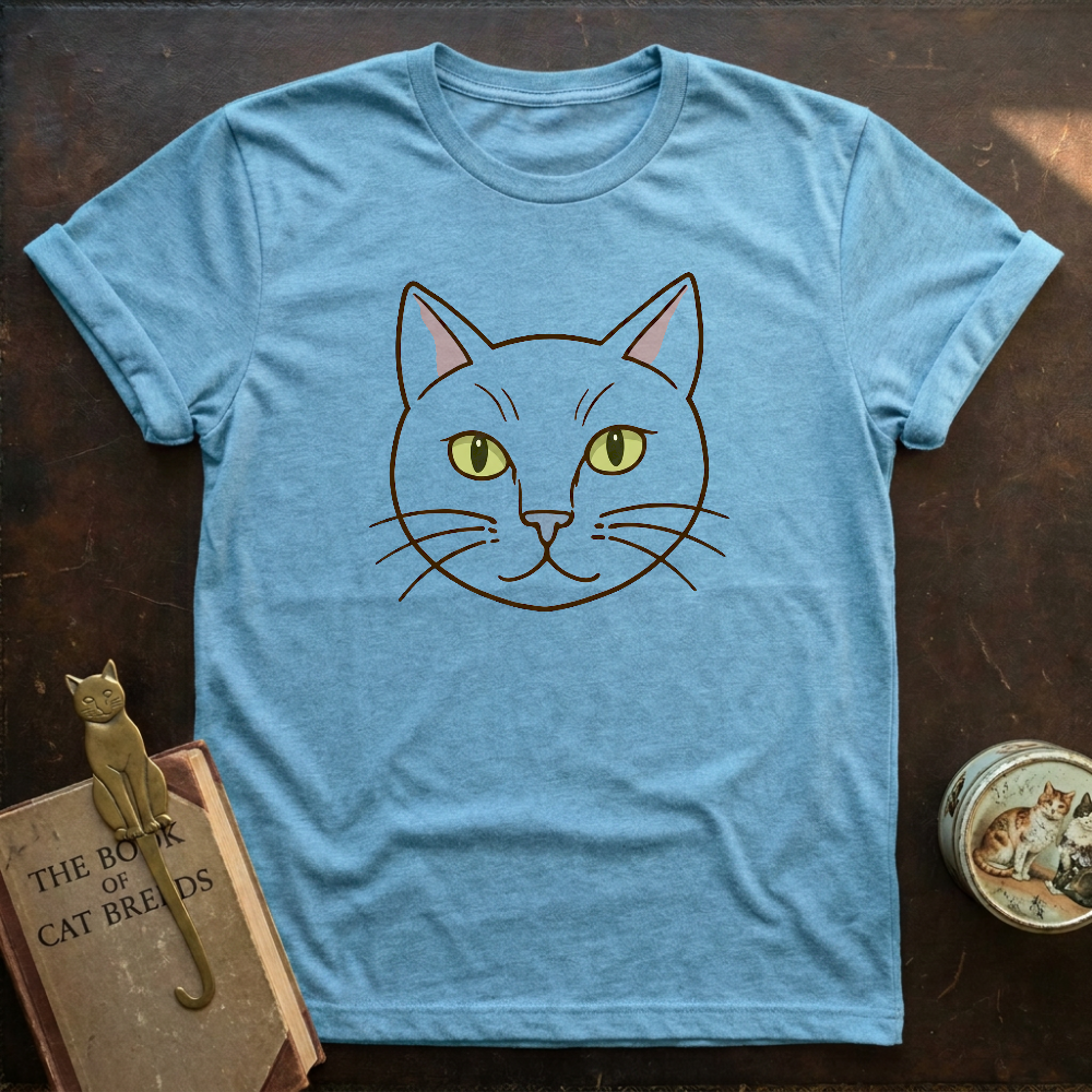 Cat Head T-Shirt