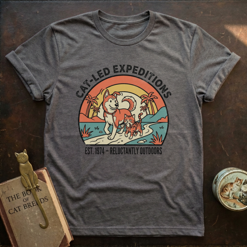 Cat-Led Expedition T-Shirt