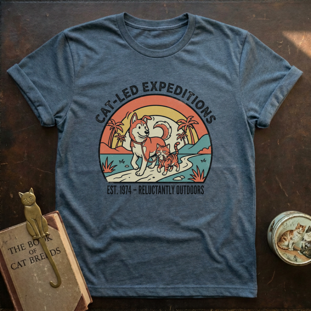 Cat-Led Expedition T-Shirt