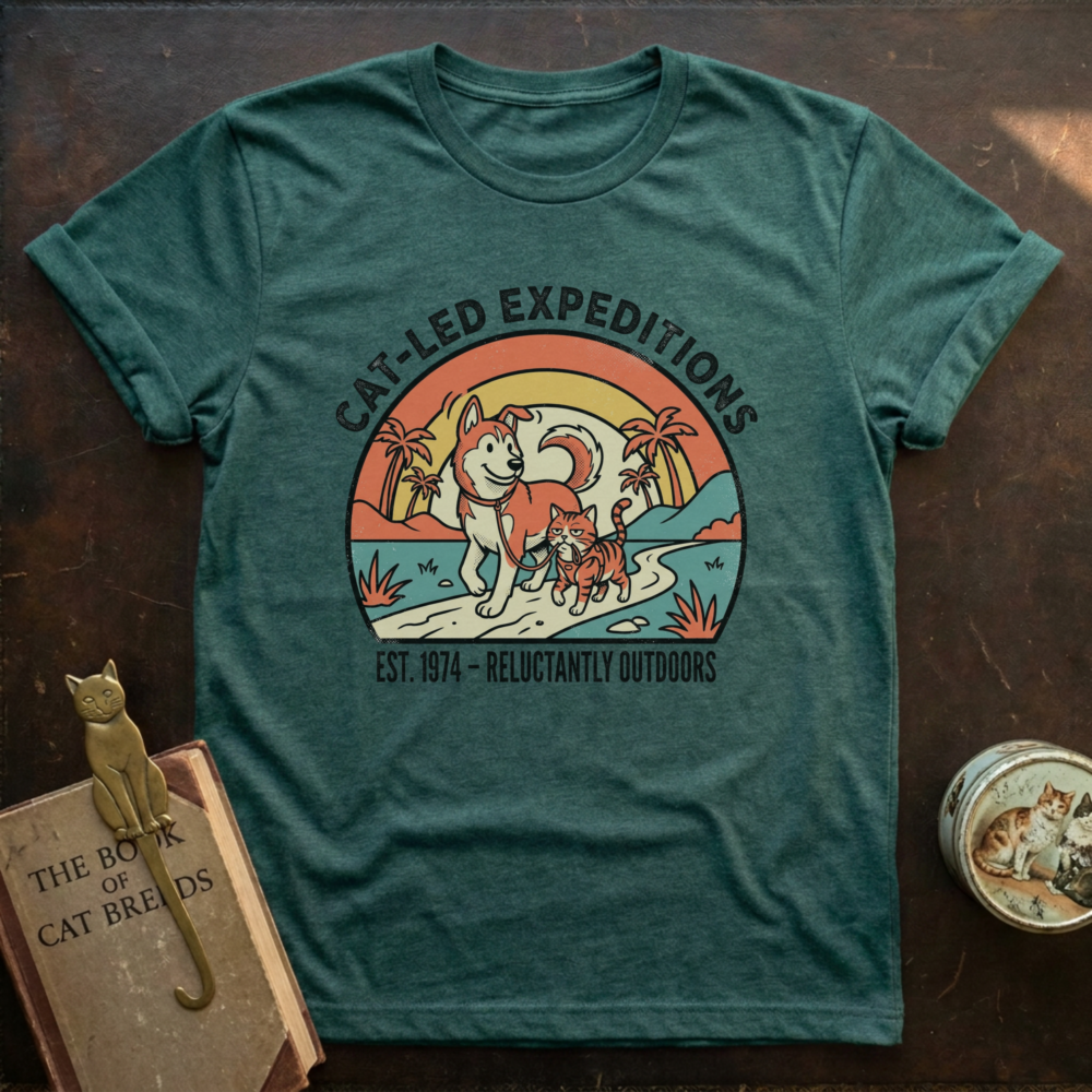 Cat-Led Expedition T-Shirt