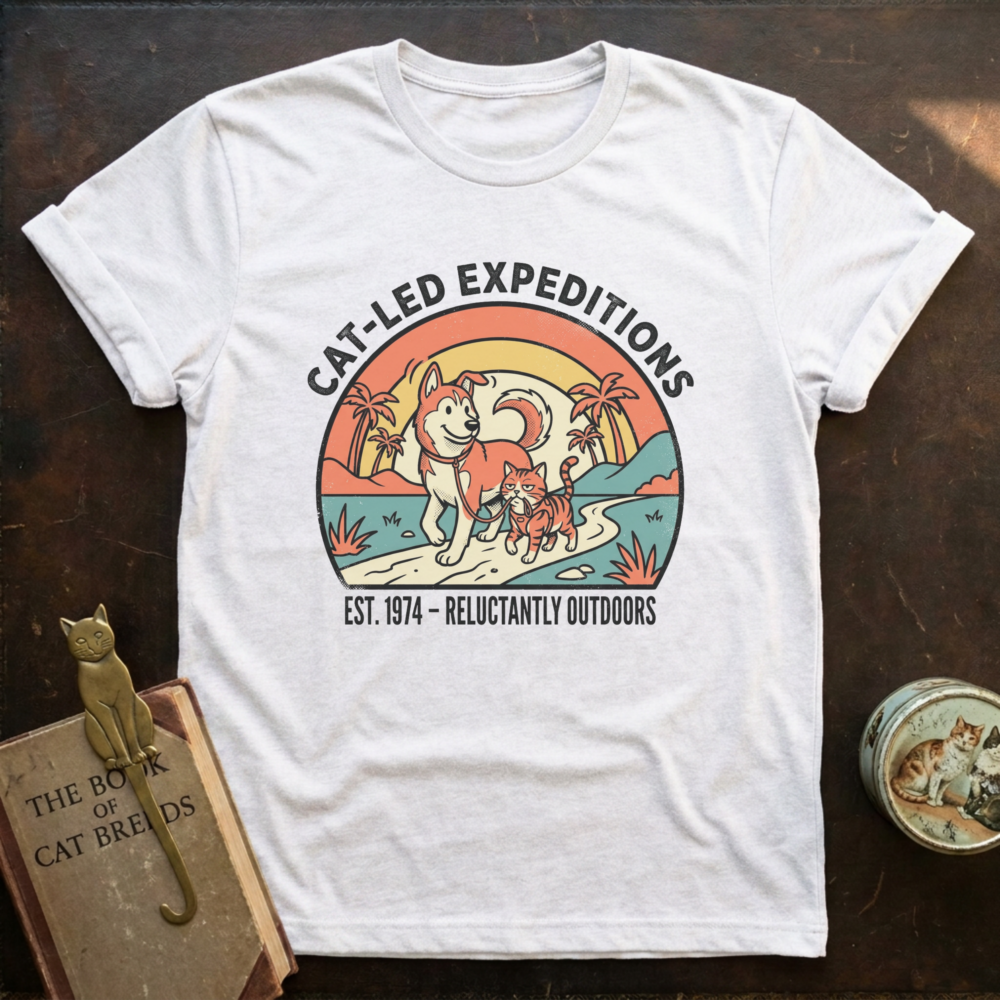 Cat-Led Expedition T-Shirt