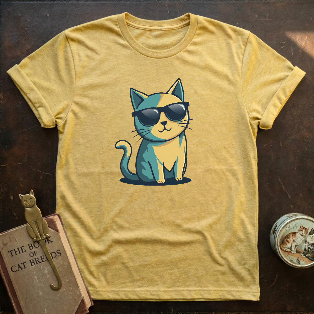 Cat Sunglasses T-Shirt