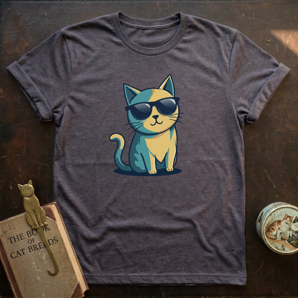 Cat Sunglasses T-Shirt