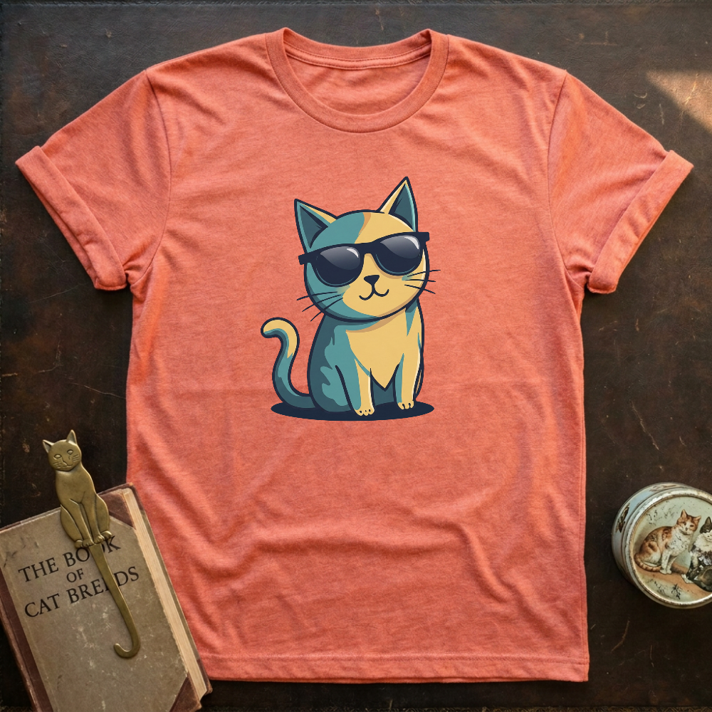 Cat Sunglasses T-Shirt