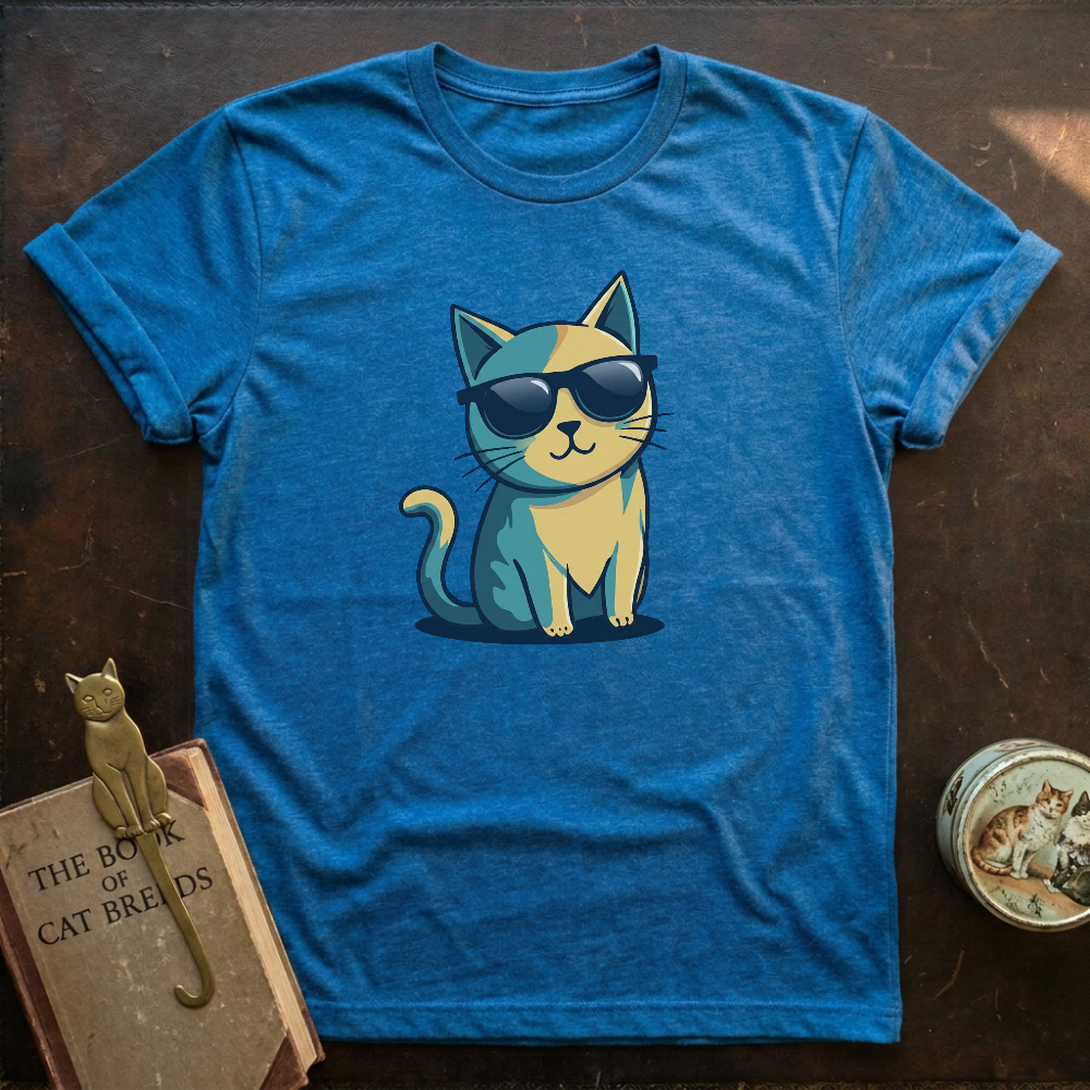 Cat Sunglasses T-Shirt