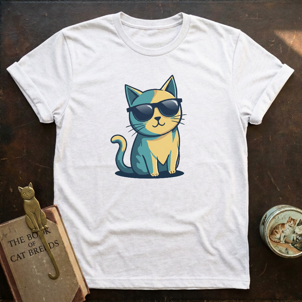 Cat Sunglasses T-Shirt