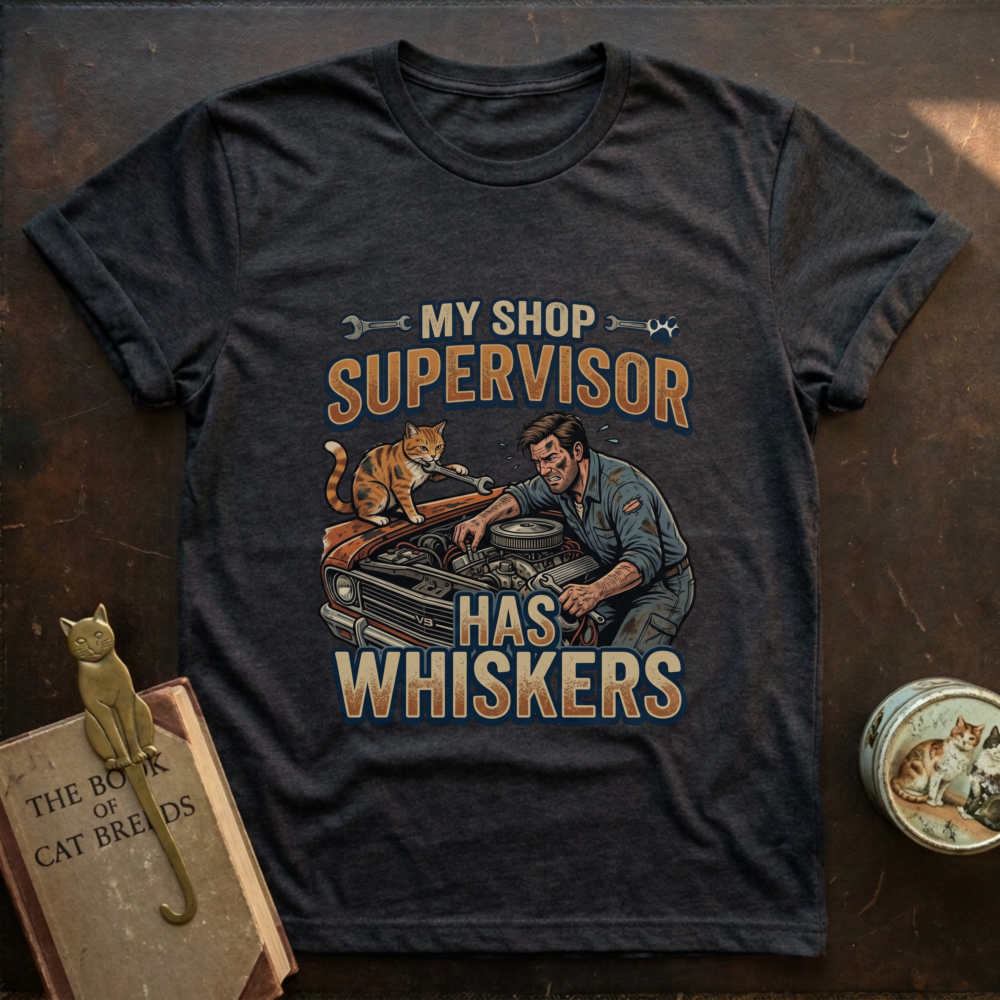 Cat Supervisor T-Shirt