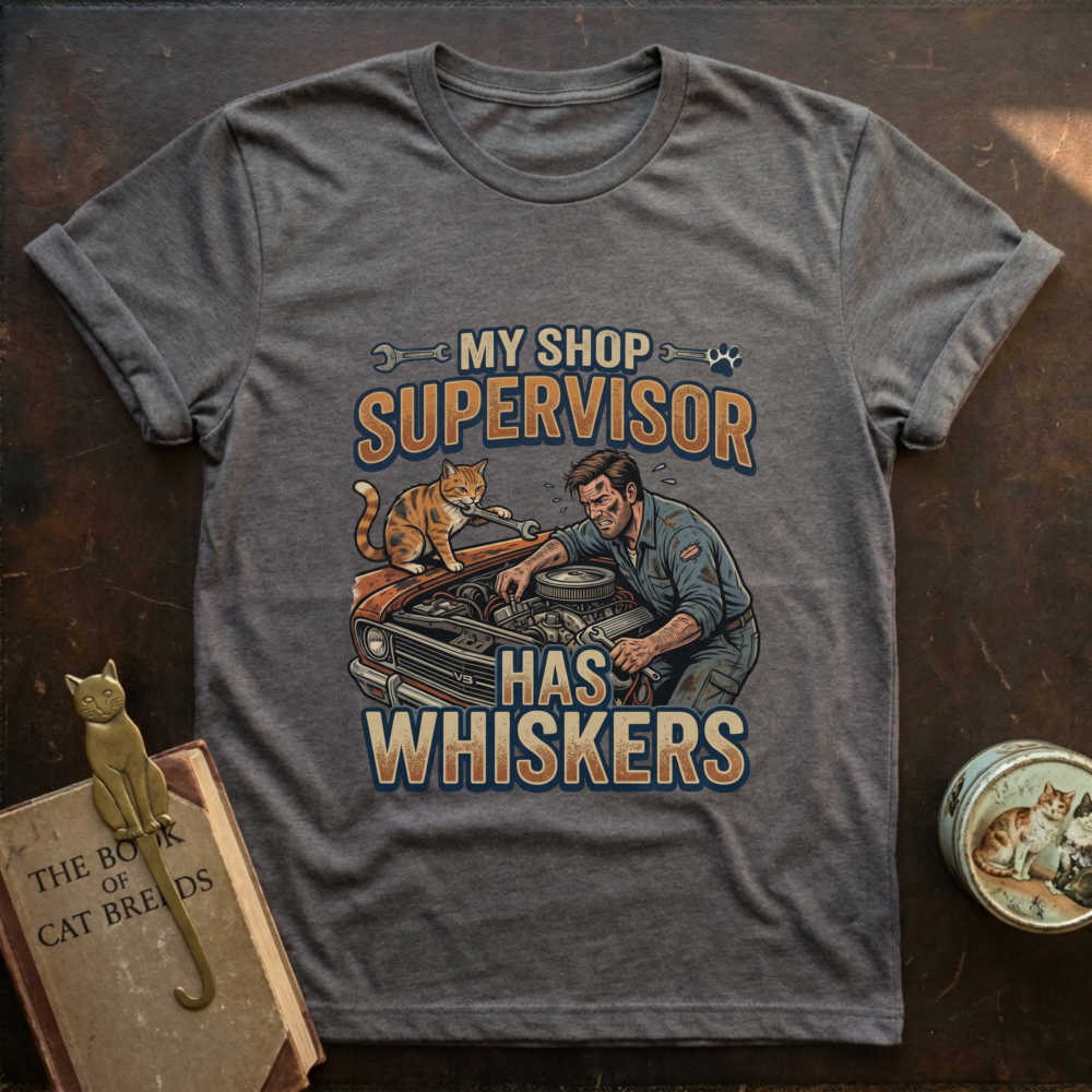 Cat Supervisor T-Shirt