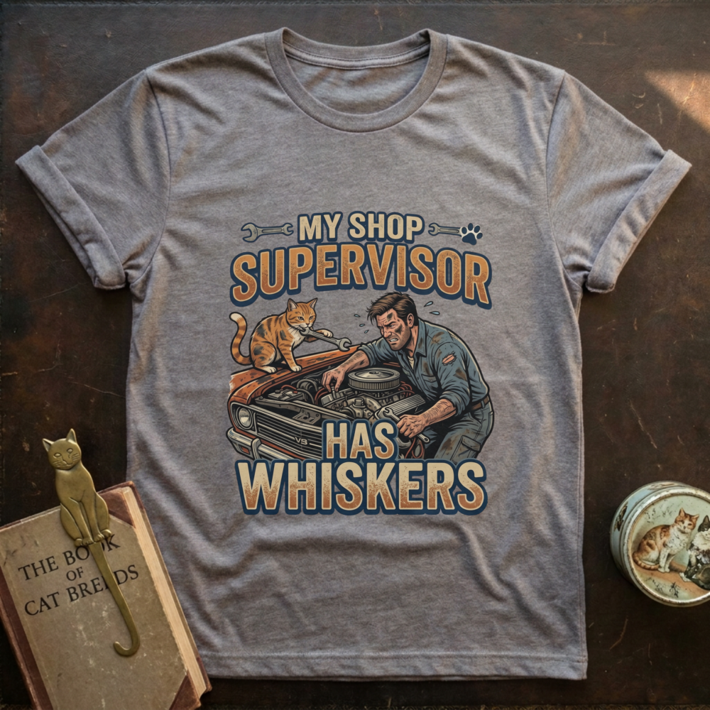 Cat Supervisor T-Shirt