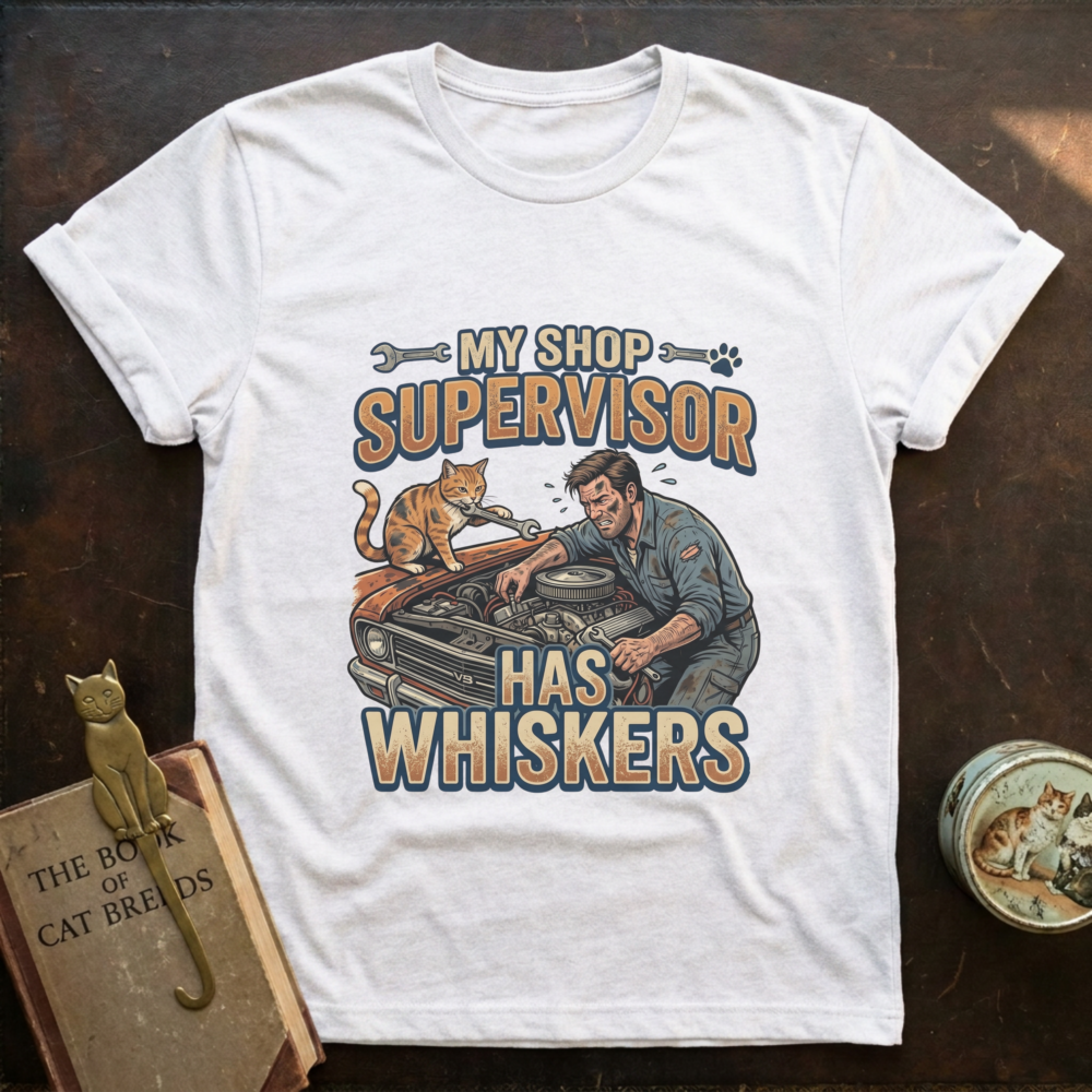 Cat Supervisor T-Shirt