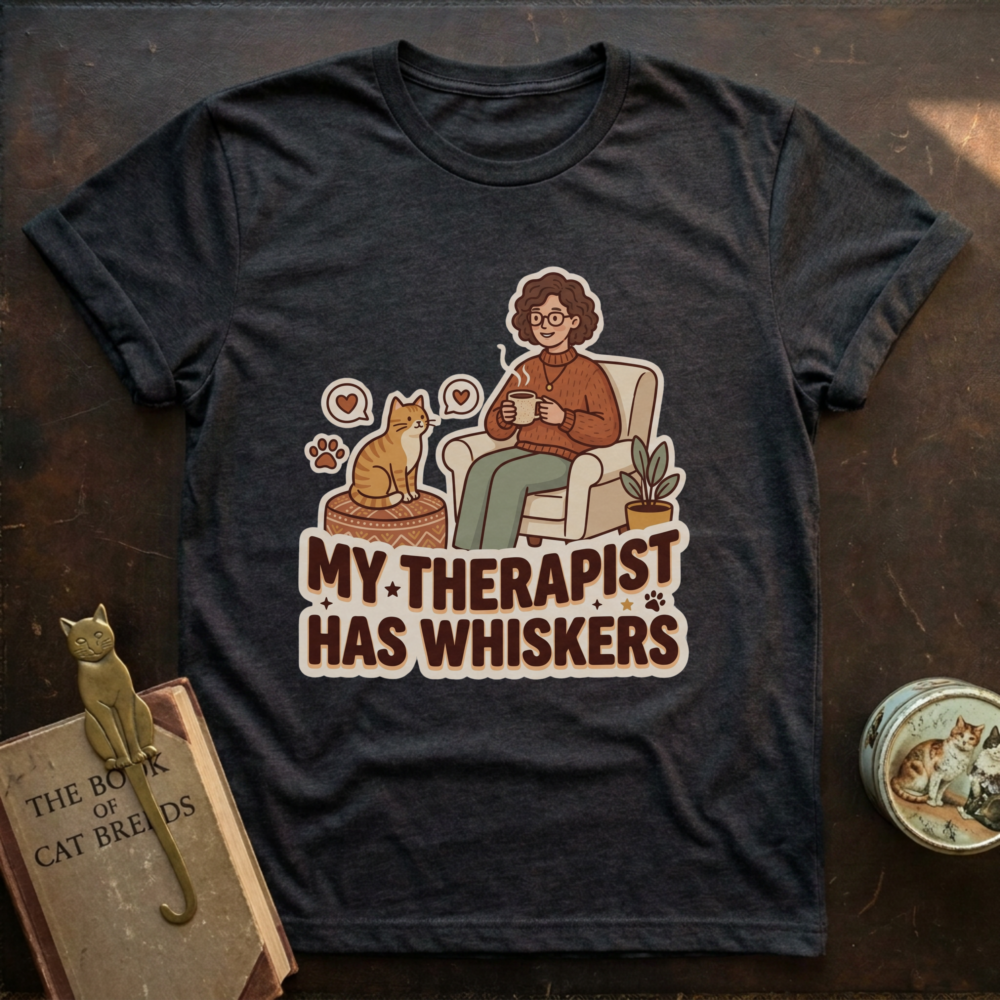 Cat Therapist T-Shirt