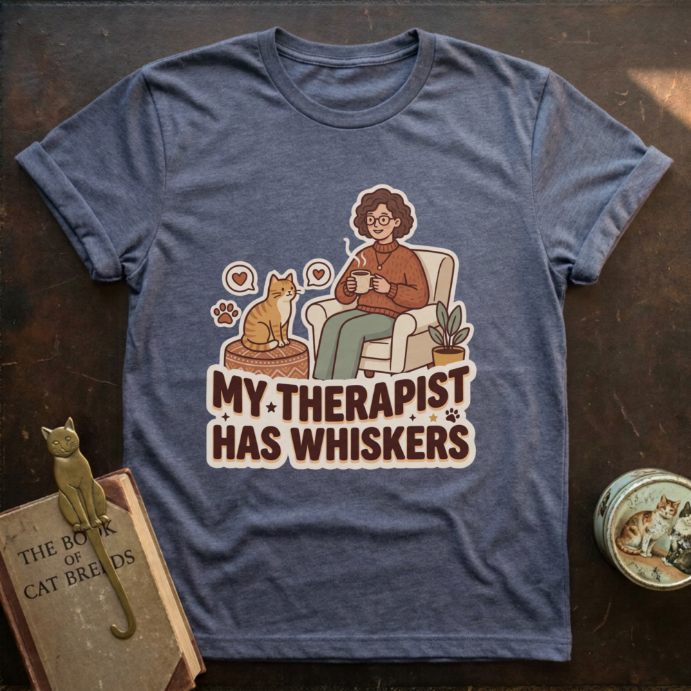 Cat Therapist T-Shirt