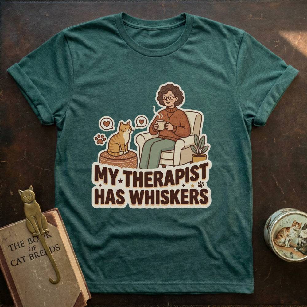 Cat Therapist T-Shirt