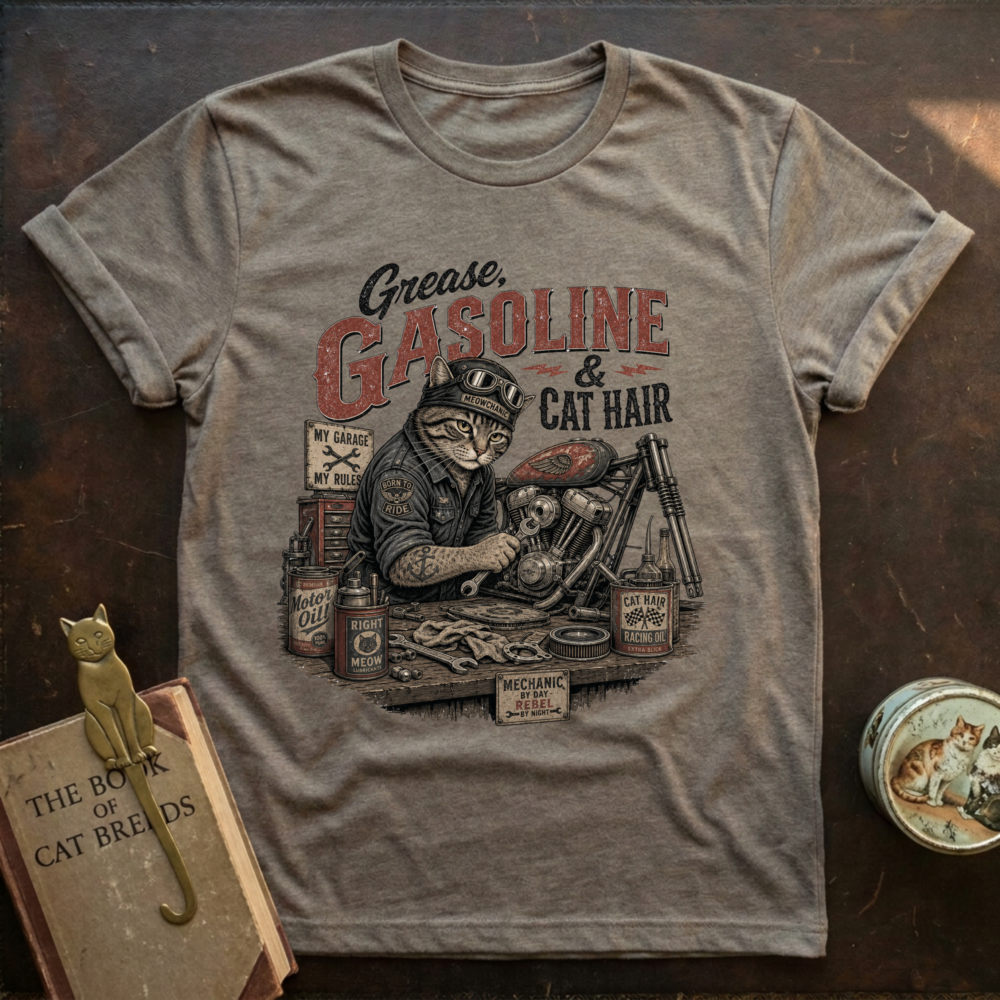 Grease and Gasoline T-Shirt