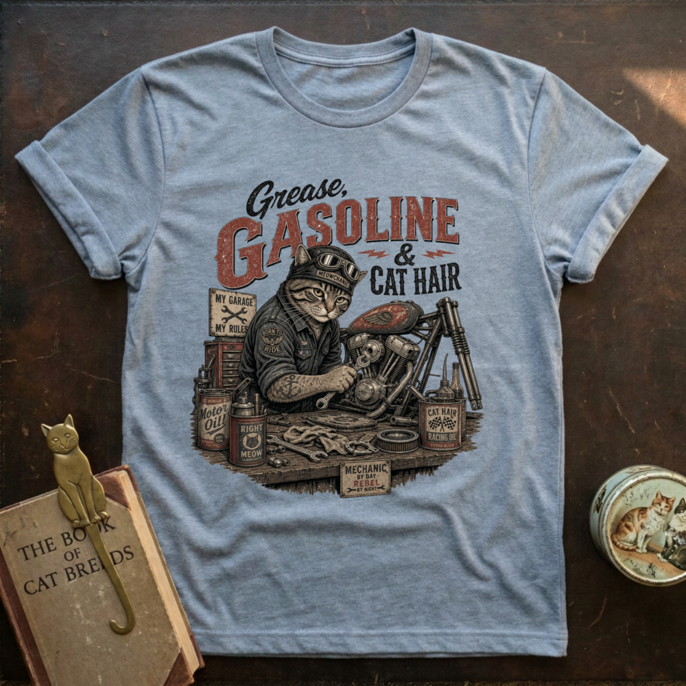 Grease and Gasoline T-Shirt
