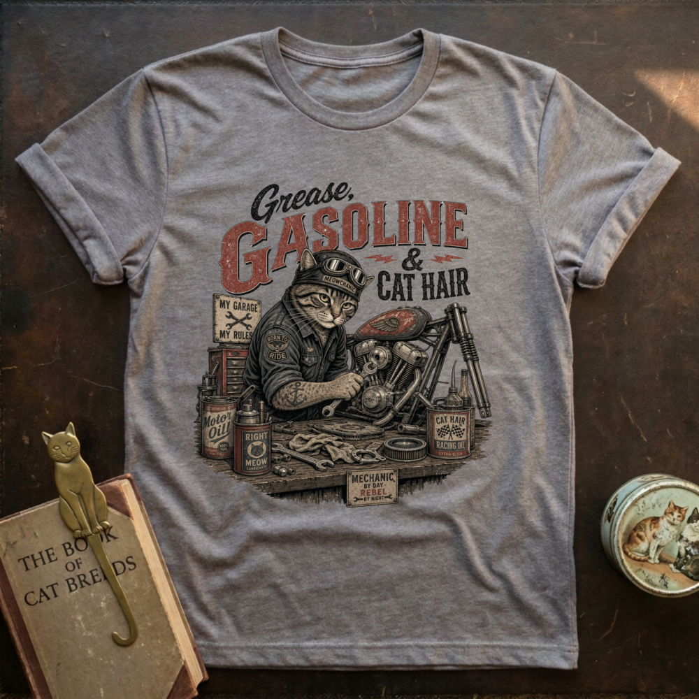 Grease and Gasoline T-Shirt