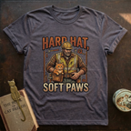 Hard Hat, Soft Paws T-Shirt