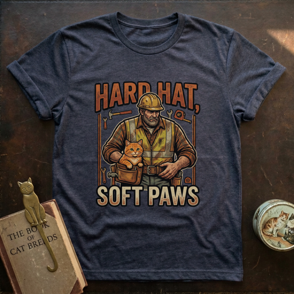 Hard Hat, Soft Paws T-Shirt