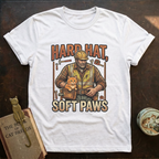 Hard Hat, Soft Paws T-Shirt