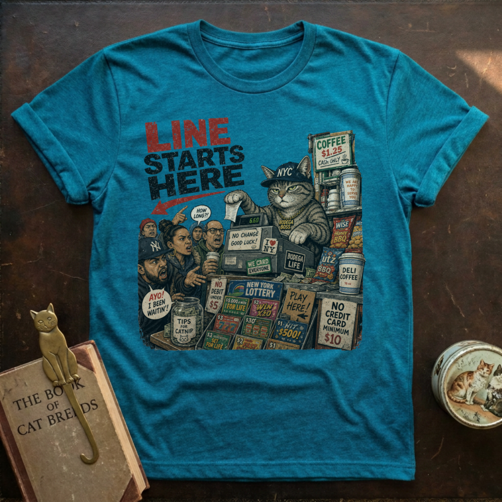 Line Starts Here T-Shirt