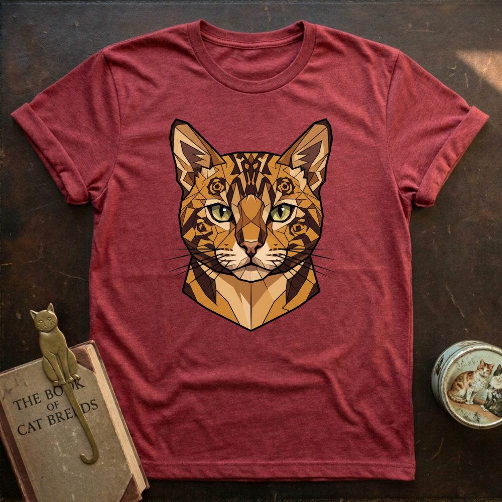 Low Poly Bengal T-shirt
