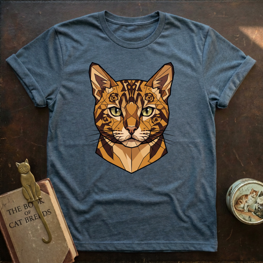 Low Poly Bengal T-shirt