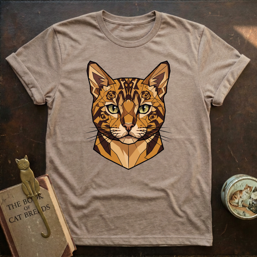Low Poly Bengal T-shirt