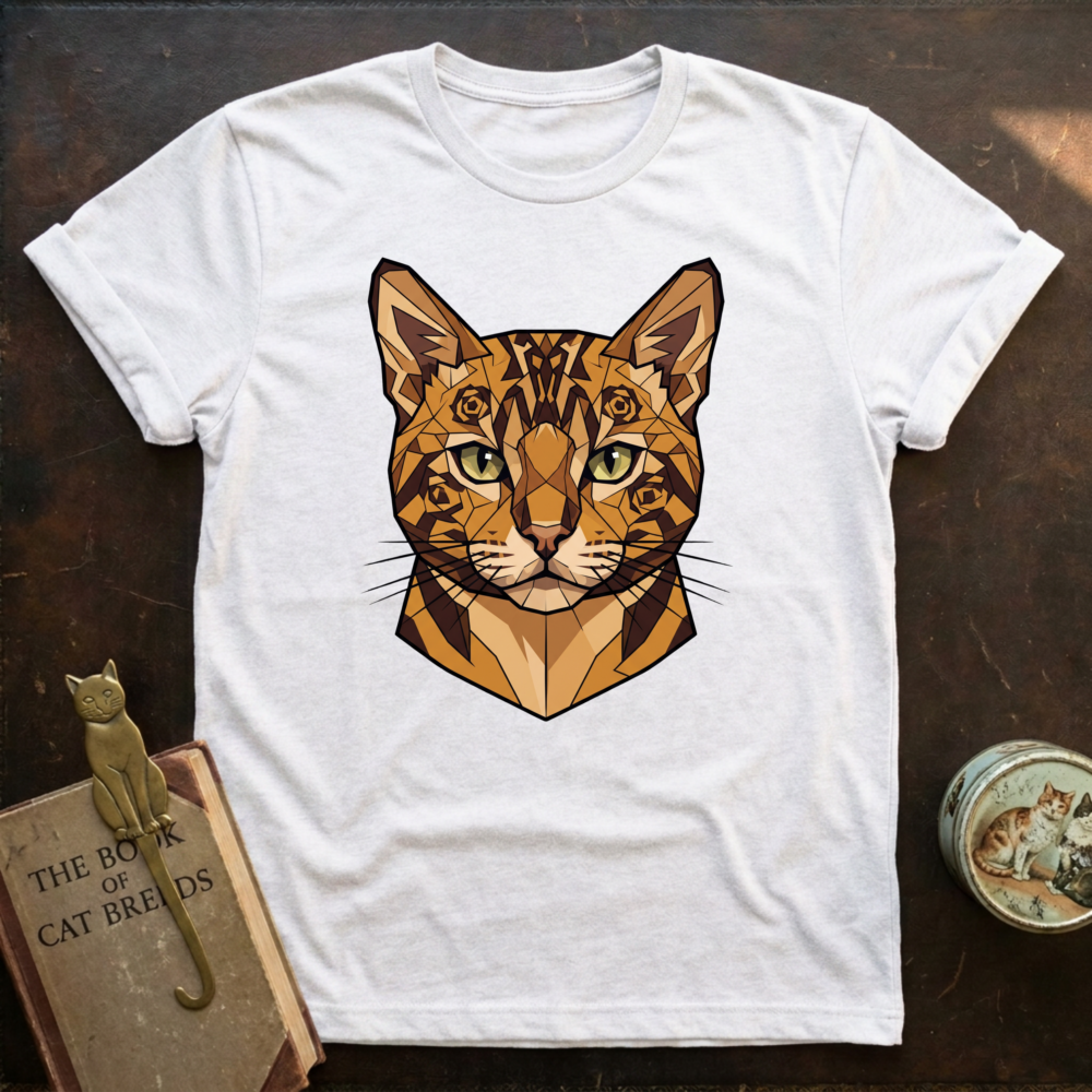 Low Poly Bengal T-shirt