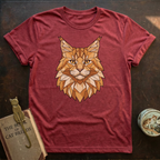 Low Poly Maine Coon T-shirt