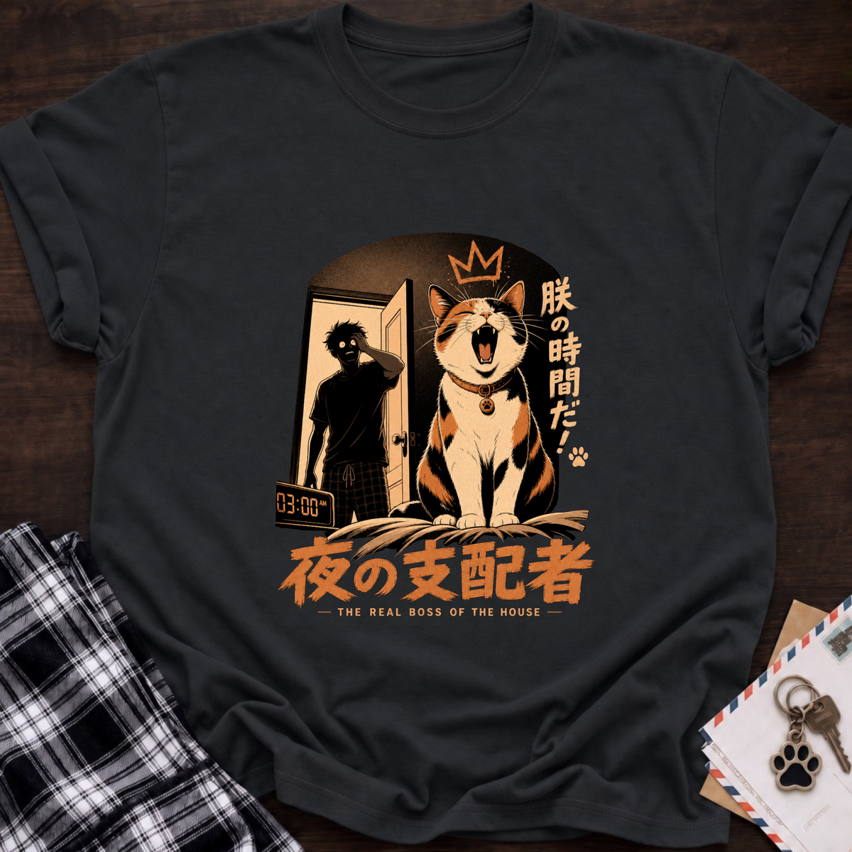 3AM Cat Alarm T-Shirt