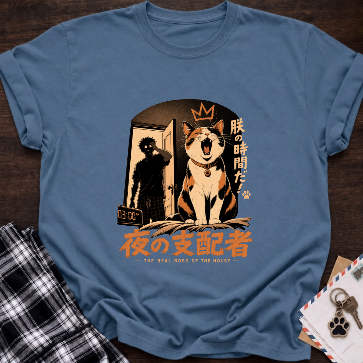 3AM Cat Alarm T-Shirt