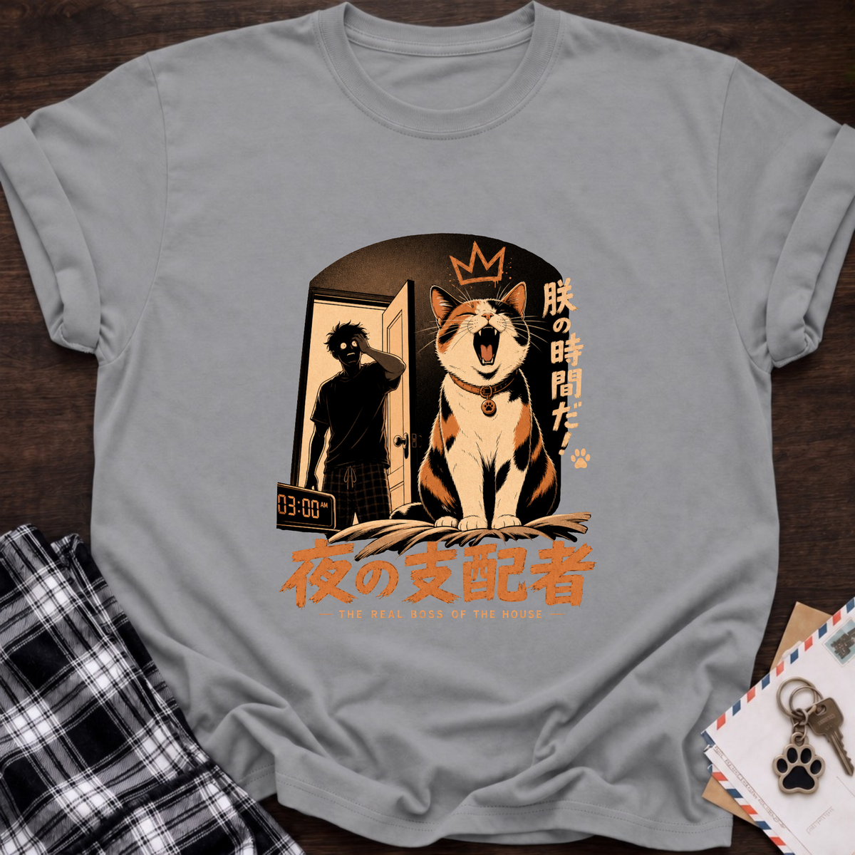 3AM Cat Alarm T-Shirt