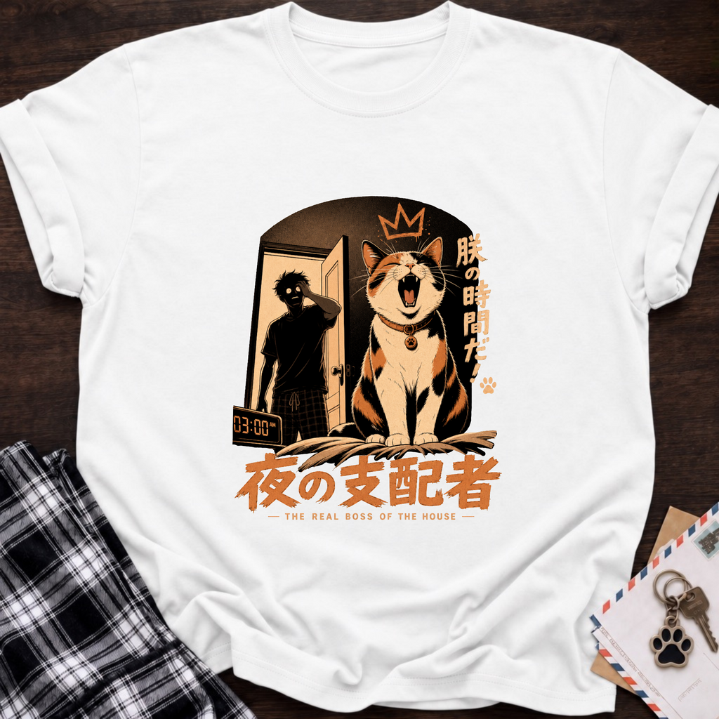 3AM Cat Alarm T-Shirt
