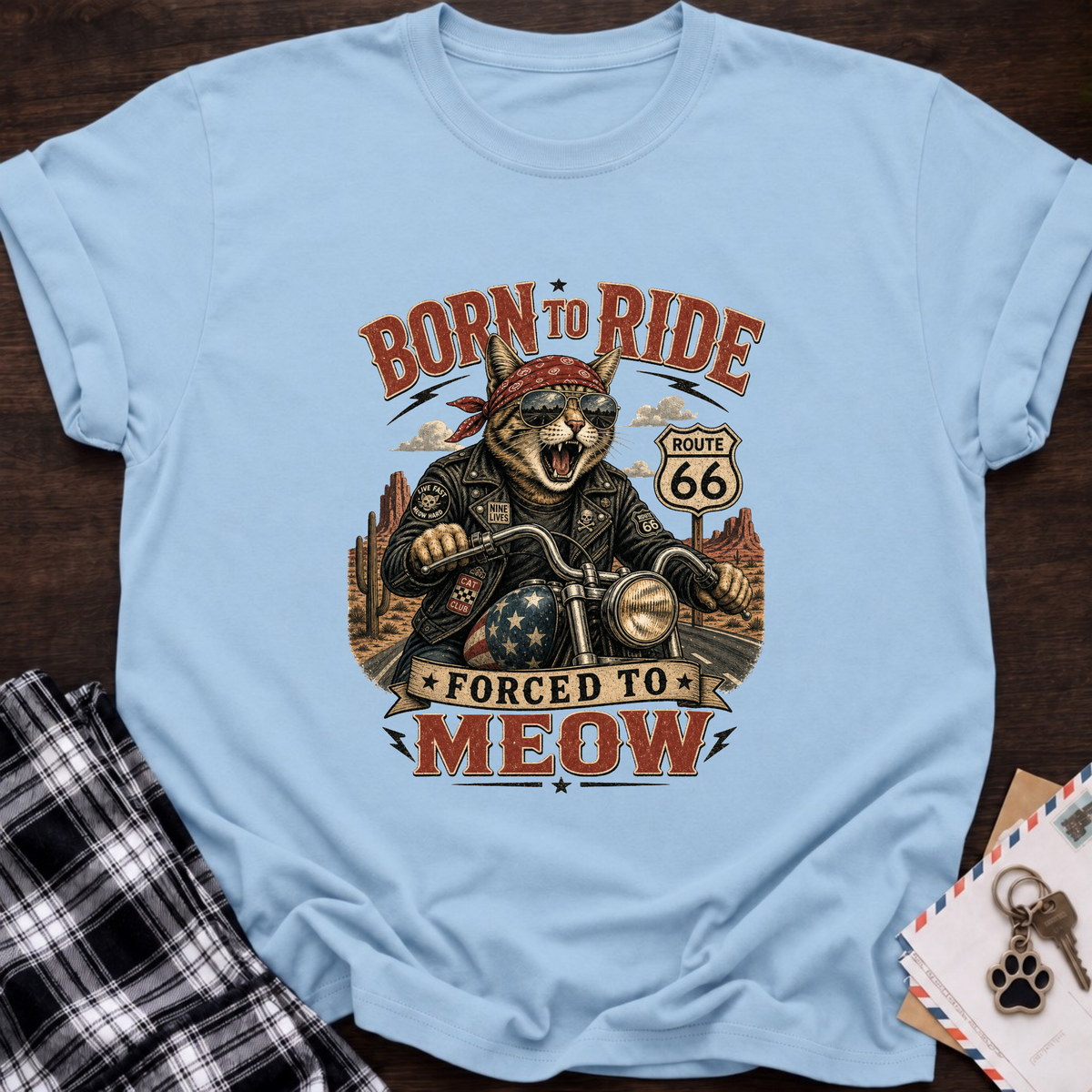 Forced To Meow T-Shirt