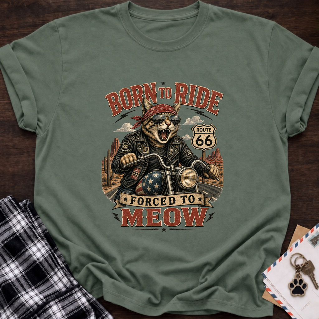 Forced To Meow T-Shirt