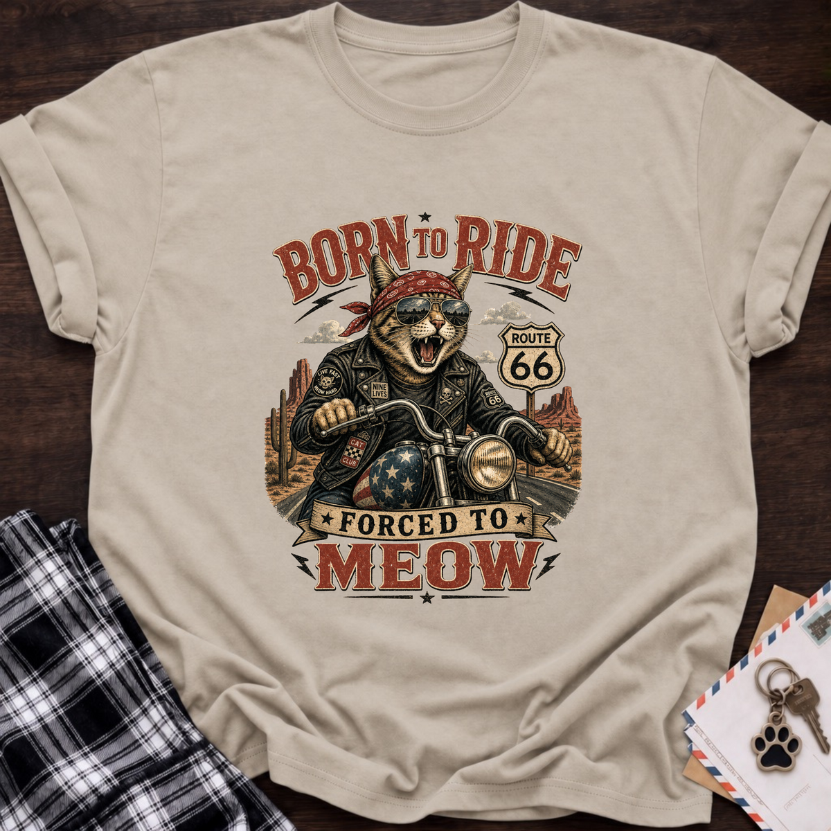 Forced To Meow T-Shirt
