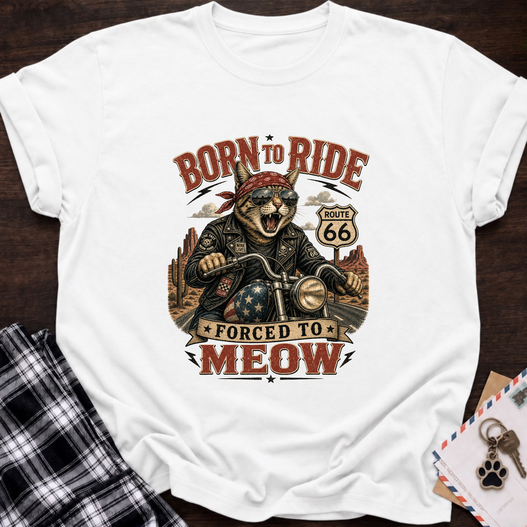 Forced To Meow T-Shirt